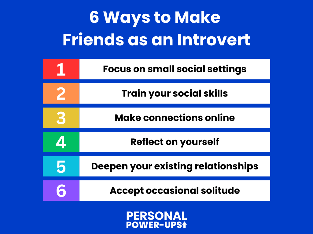 6 ways to make friends as an introvert