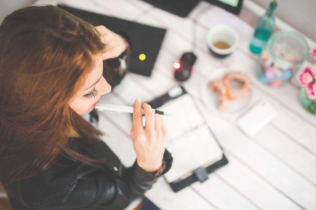 Woman cultivates a growth mindset