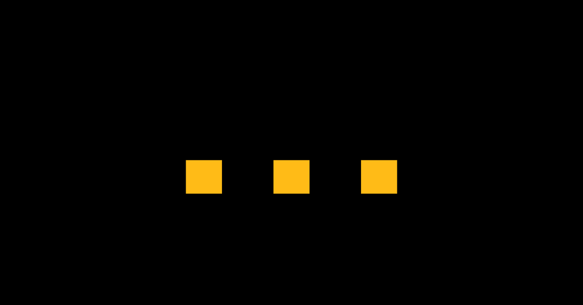 Three dots to represent awkward silences and how to avoid them.
