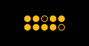 The two day rule symbolized with a habit tracker where they never miss twice in a row.