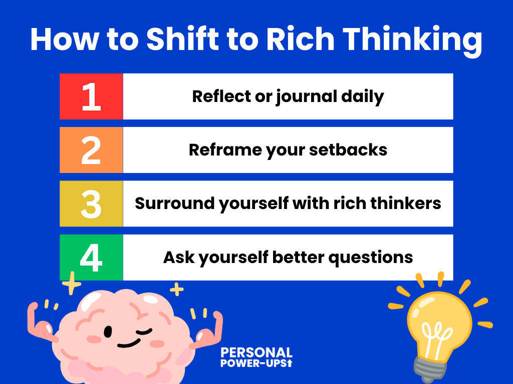 How to shift from poor thinking to rich thinking