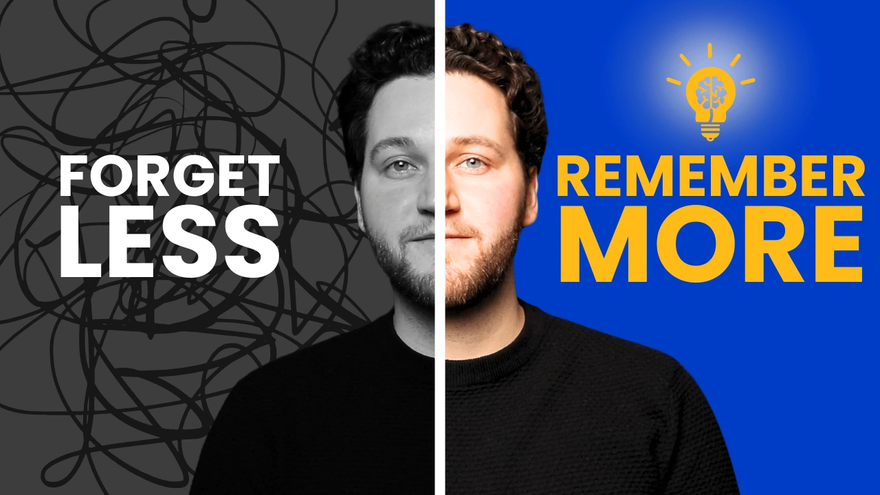 YouTube Thumbnail Why You Don't Remember Anything You Read